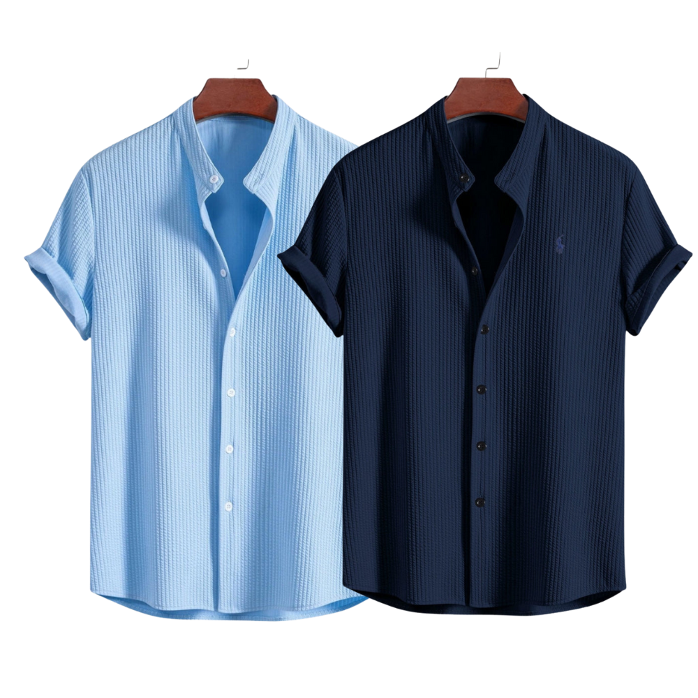 Chemise à col Polo Luxee