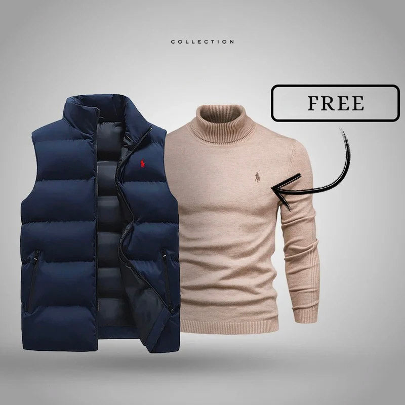 Gilet homme + pull offert